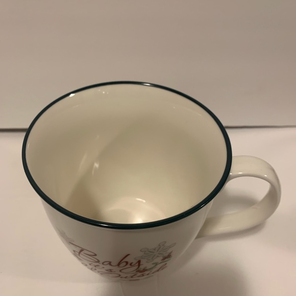 NEW Pfaltzgraff Winterberry “Baby it’s Cold Outside”Oversized 2 Sided Design Mug - Picture 6 of 7
